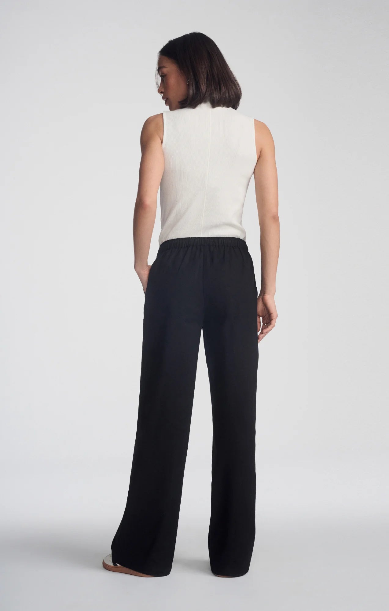 Mavi Woven Straight Leg Pant