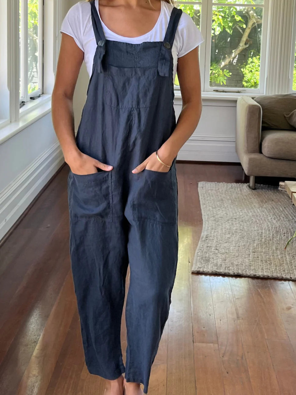 Frockk Linen Overalls