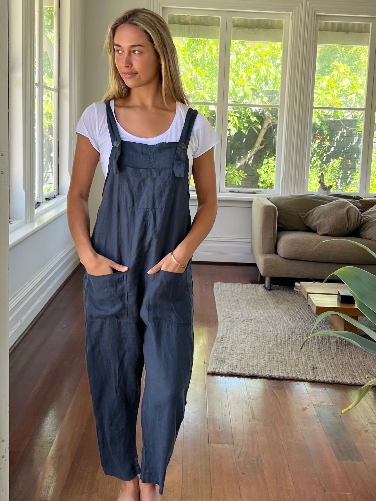 Frockk Linen Overalls