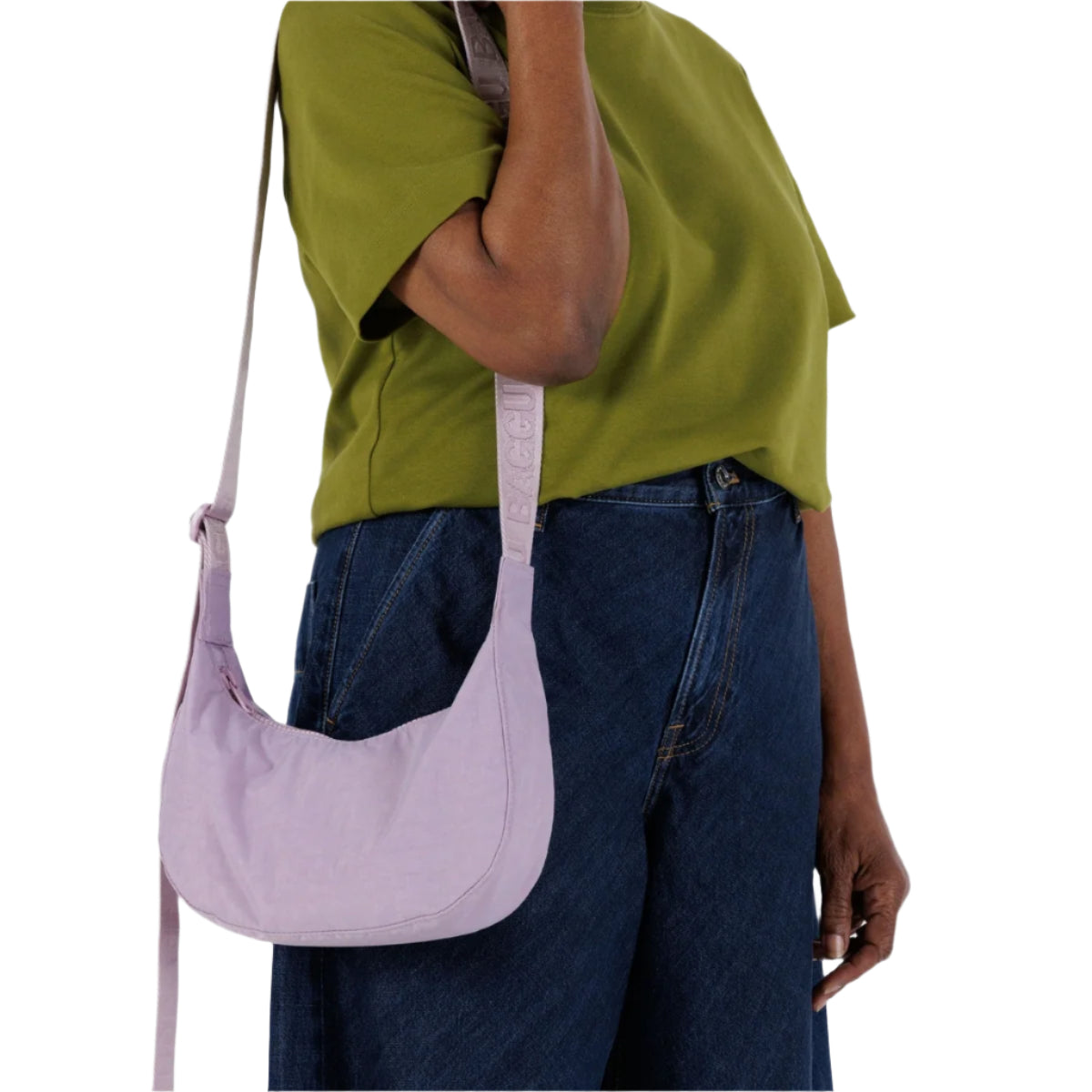Crescent Bag - Small - Dusty Pink