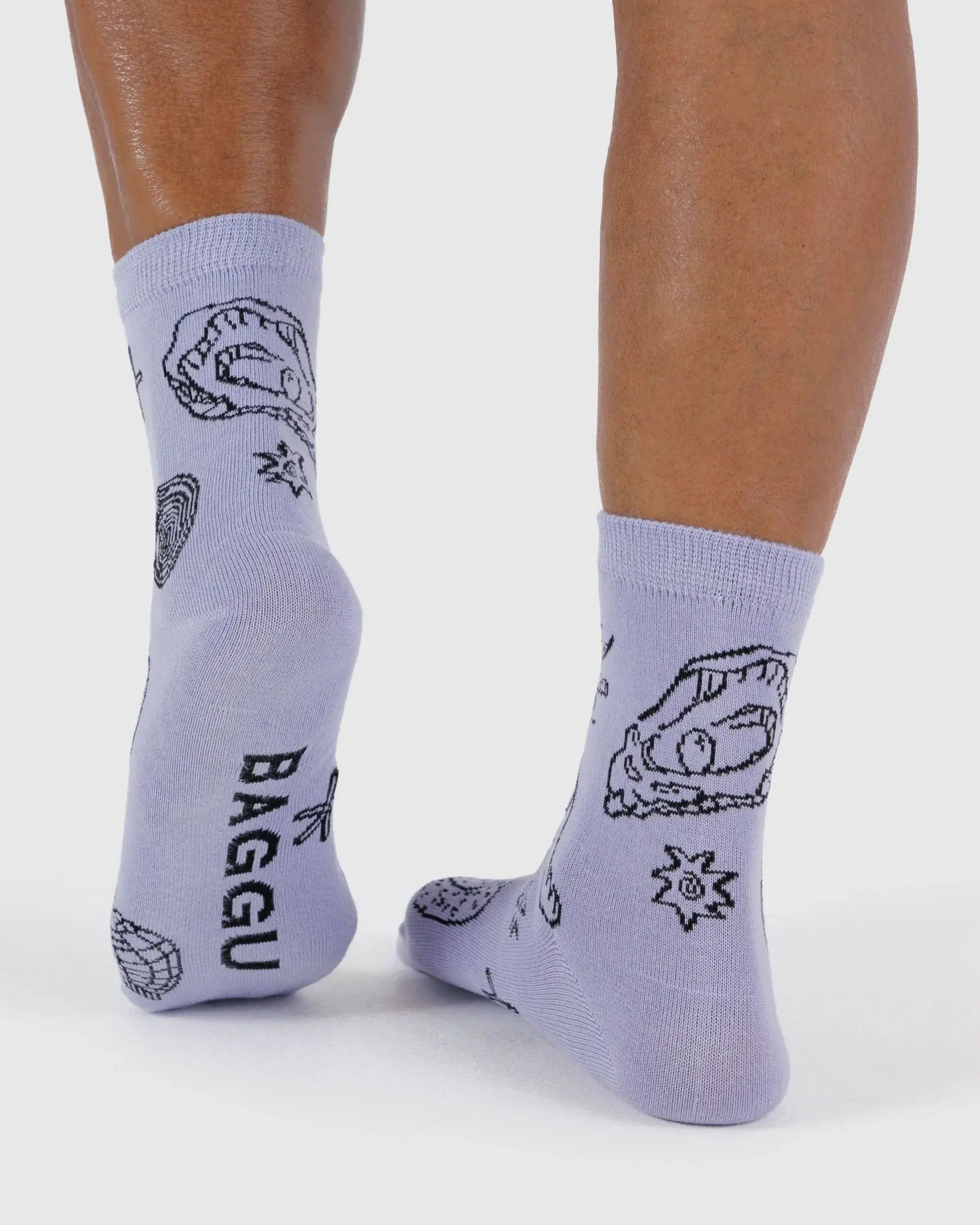 Sock Crew - Shells Light Blue