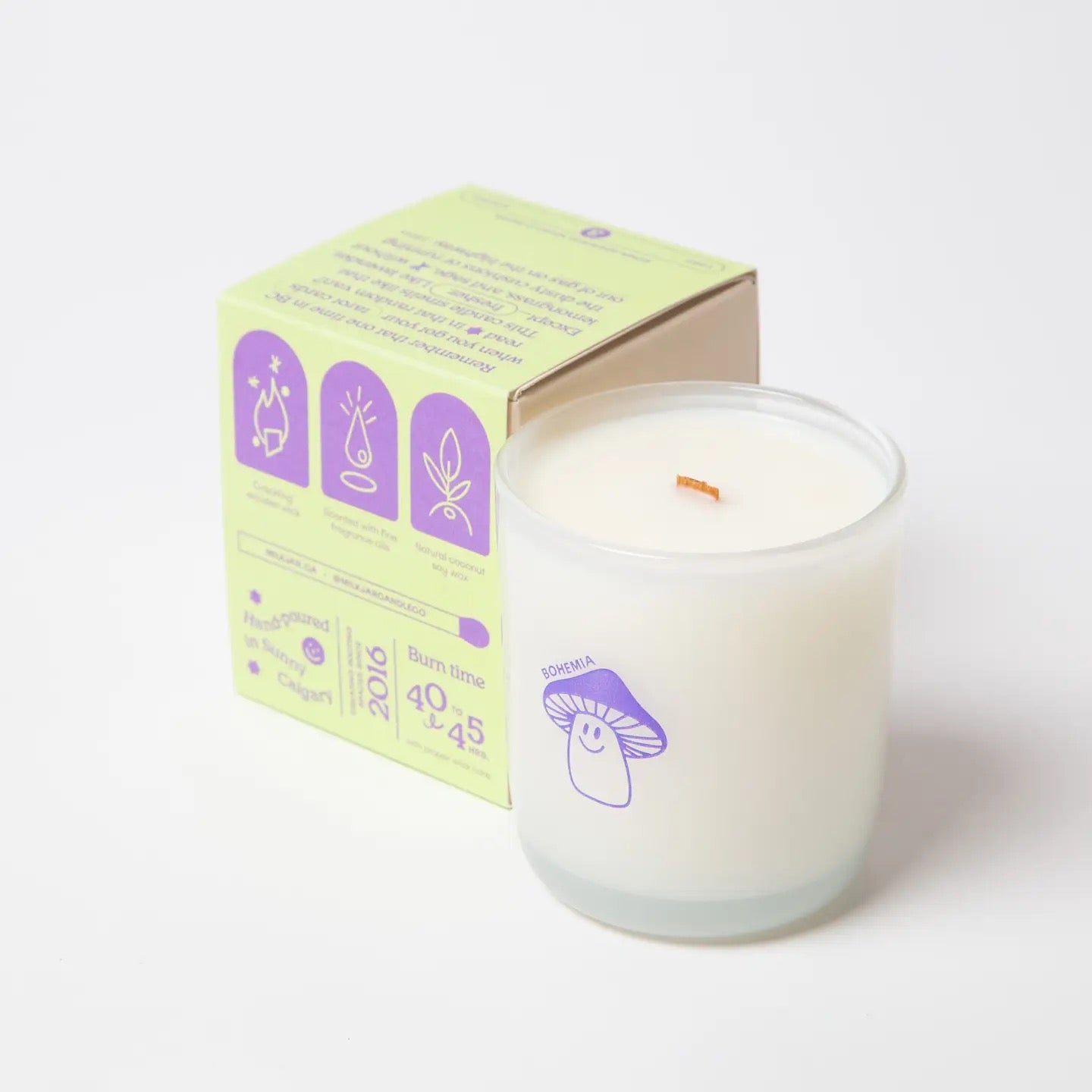 Milkjar Candle Co. - Soy 8oz Candle - Bohemia