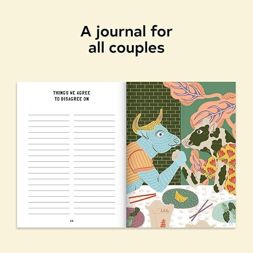 Date Night In: A Journal for Couples Spark Conversation & Connection