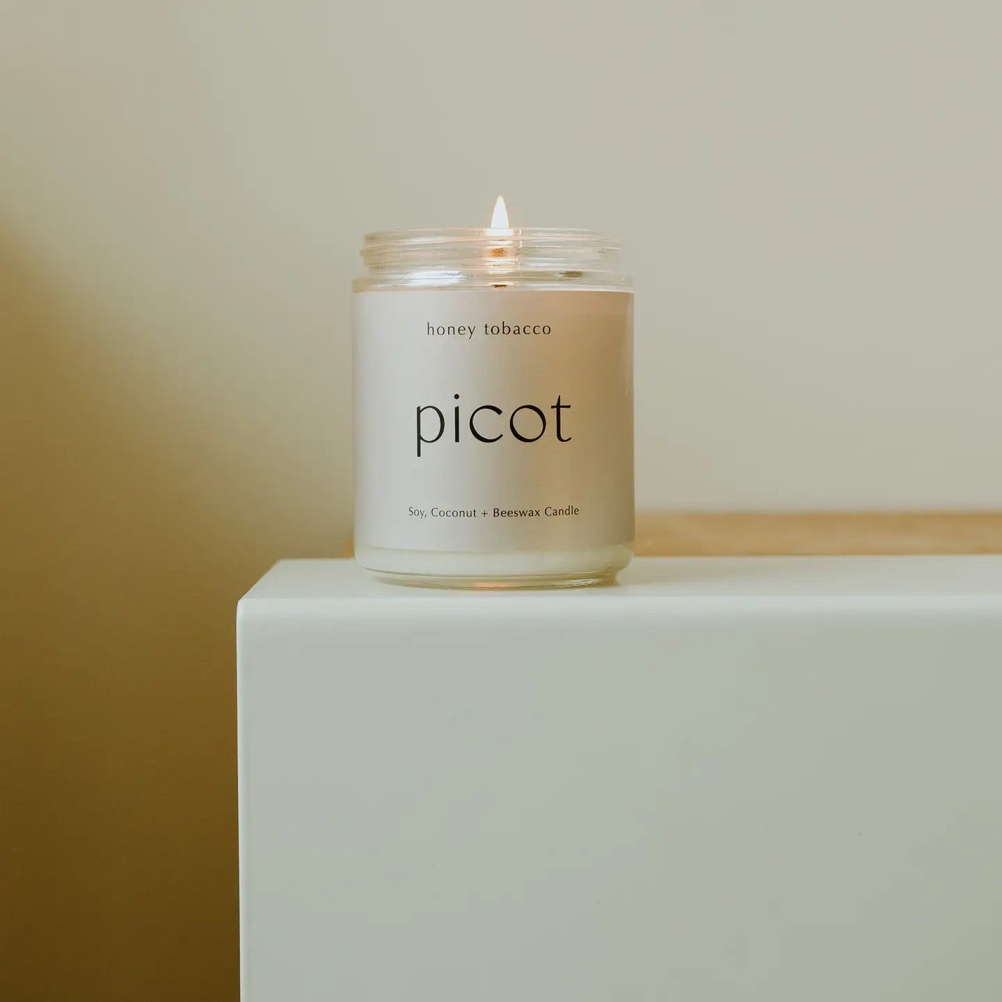 Honey Tobacco Candle - Sand