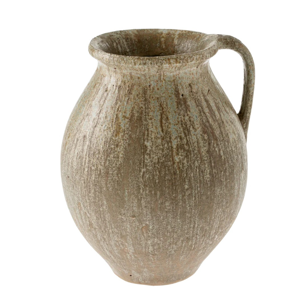 Vase - Rhodes Pitcher - Reactive Brown