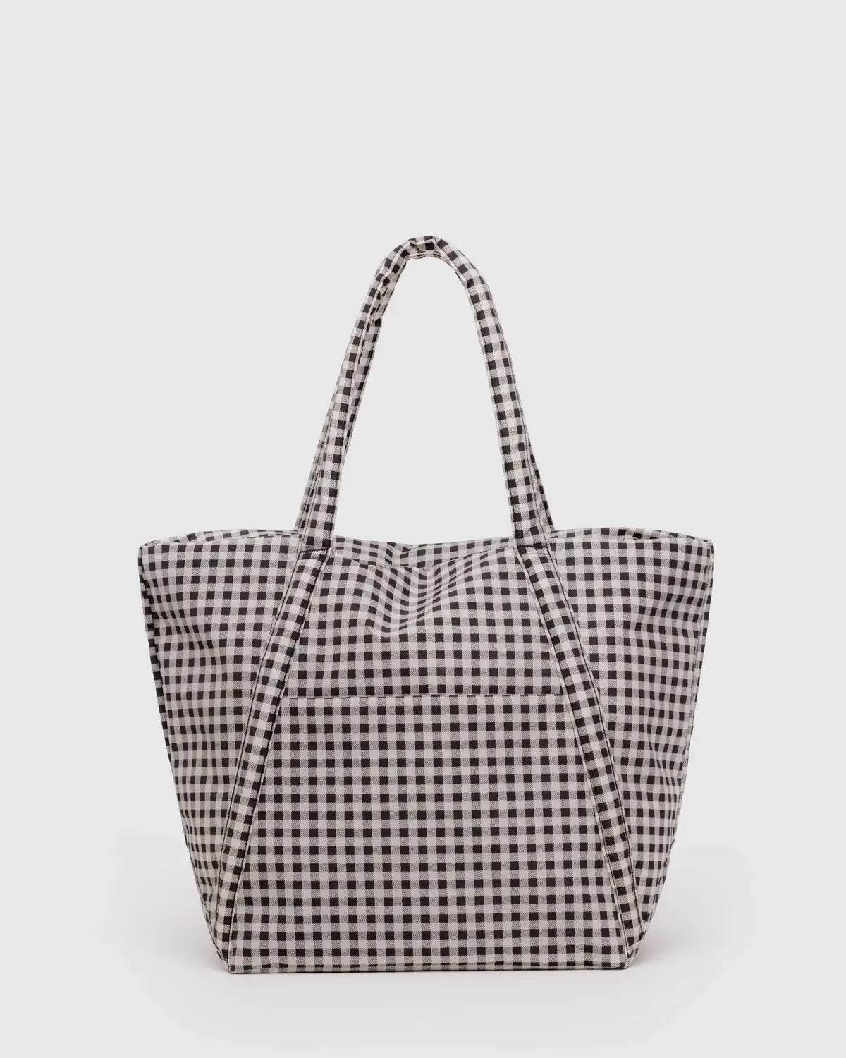 Cloud Bag - Black & White Gingham
