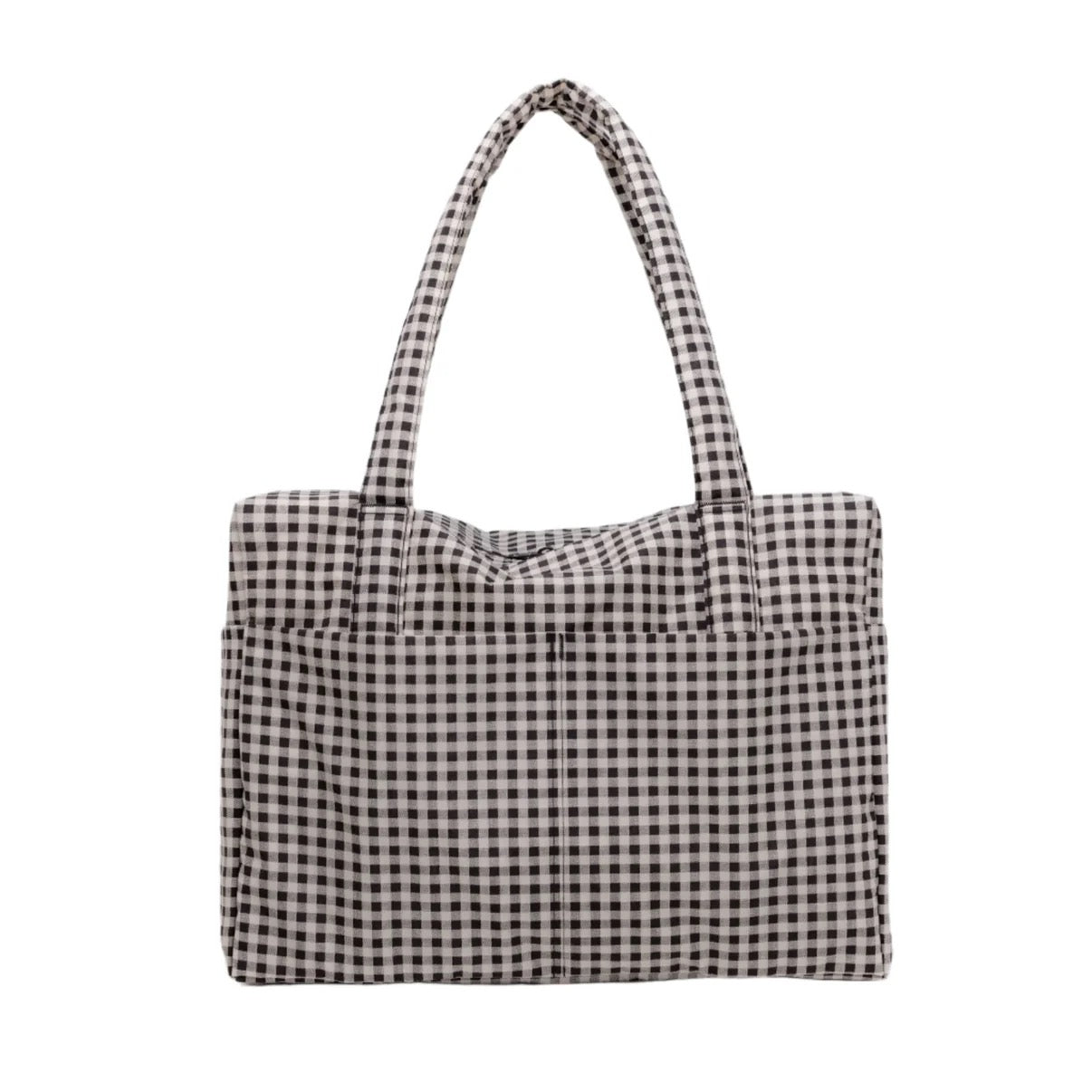 Cloud Carry-on |Black & White Gingham