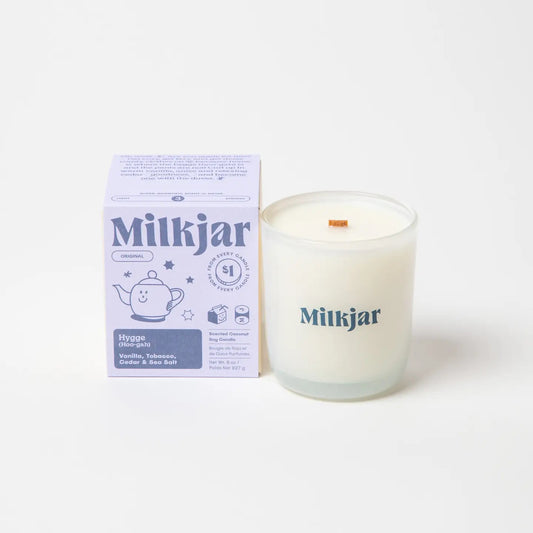 Milkjar Candle Co. - Soy 8oz Candle - Hygge
