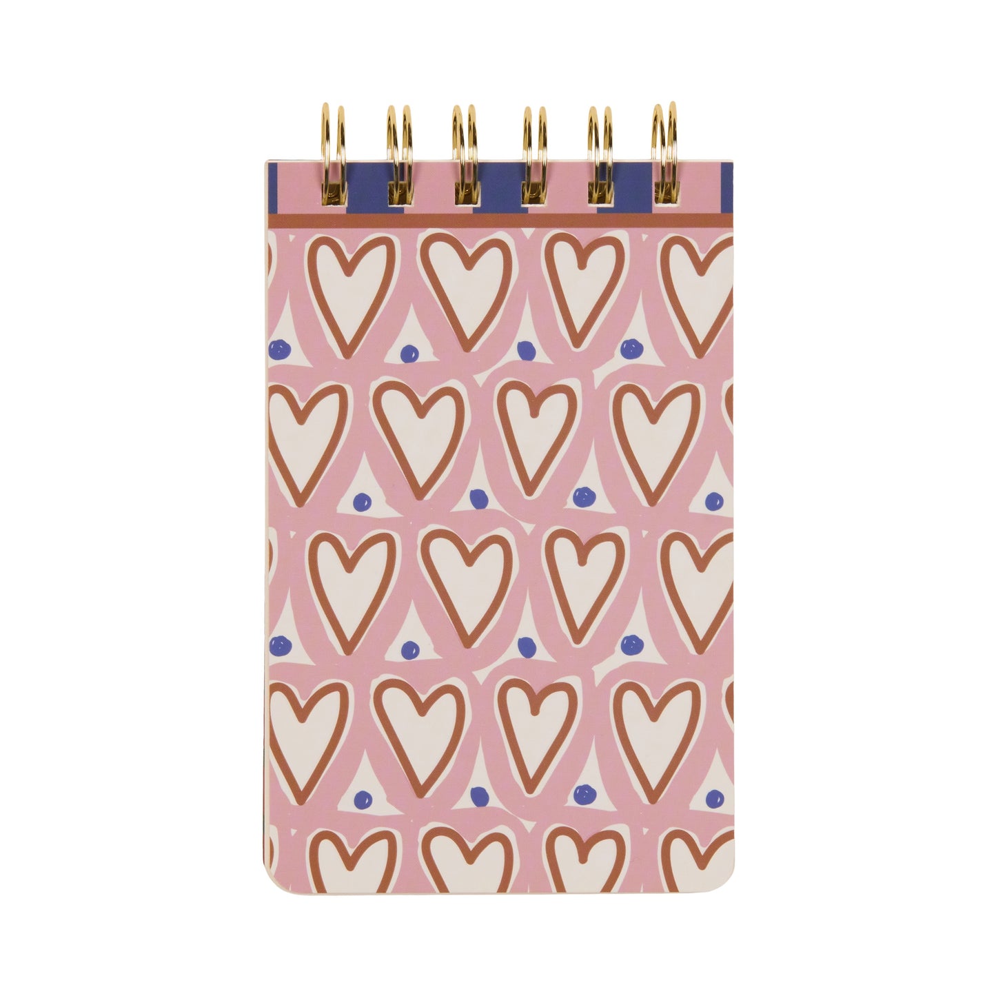 Hearts Wire Notepad