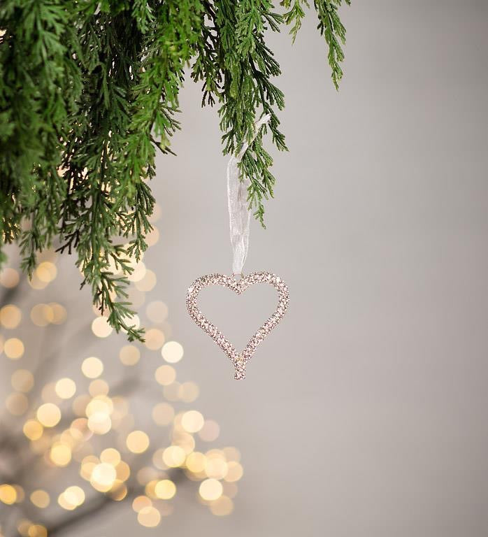 Ornament - Jewelled Heart