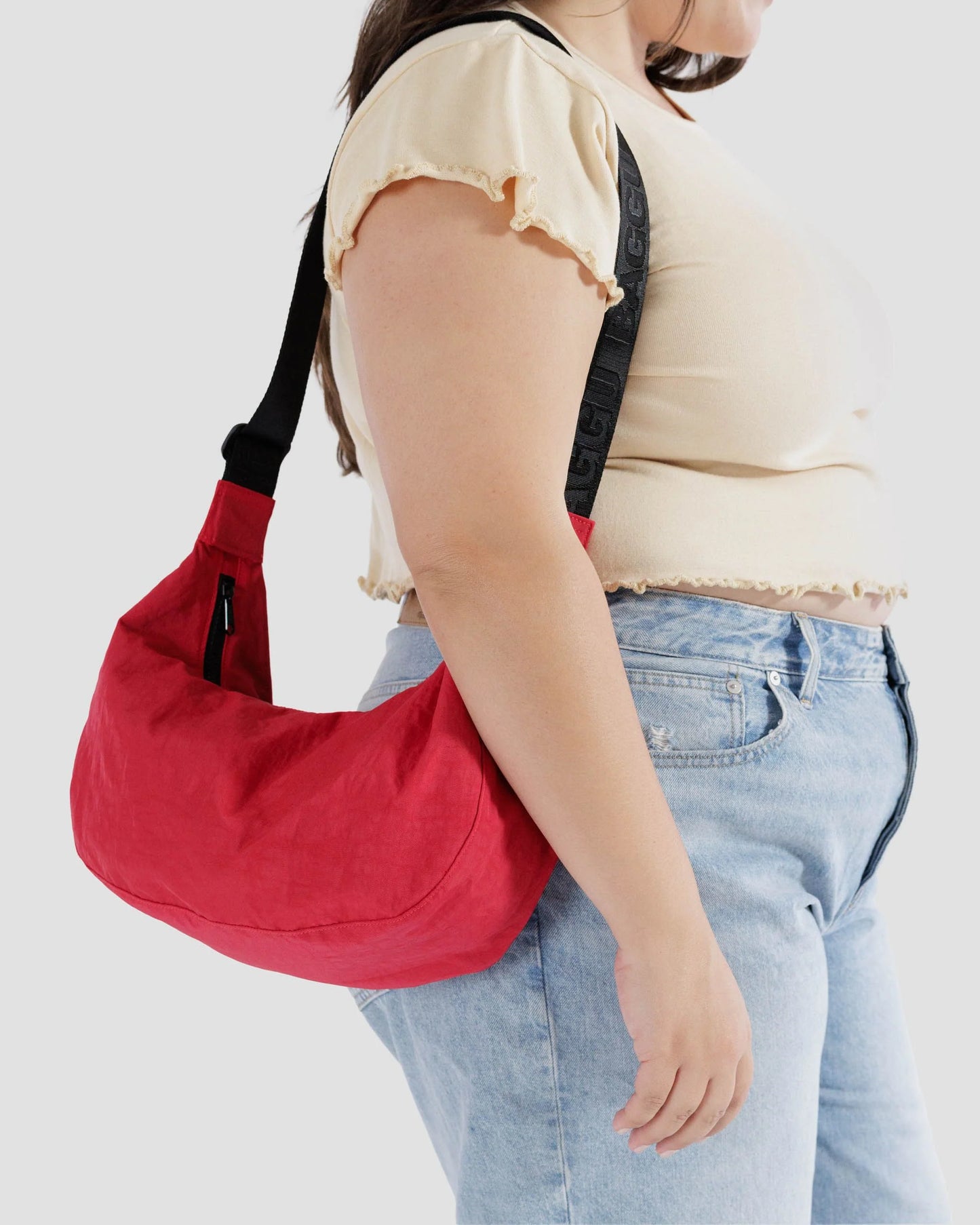 Crescent Bag - Medium - Candy Apple