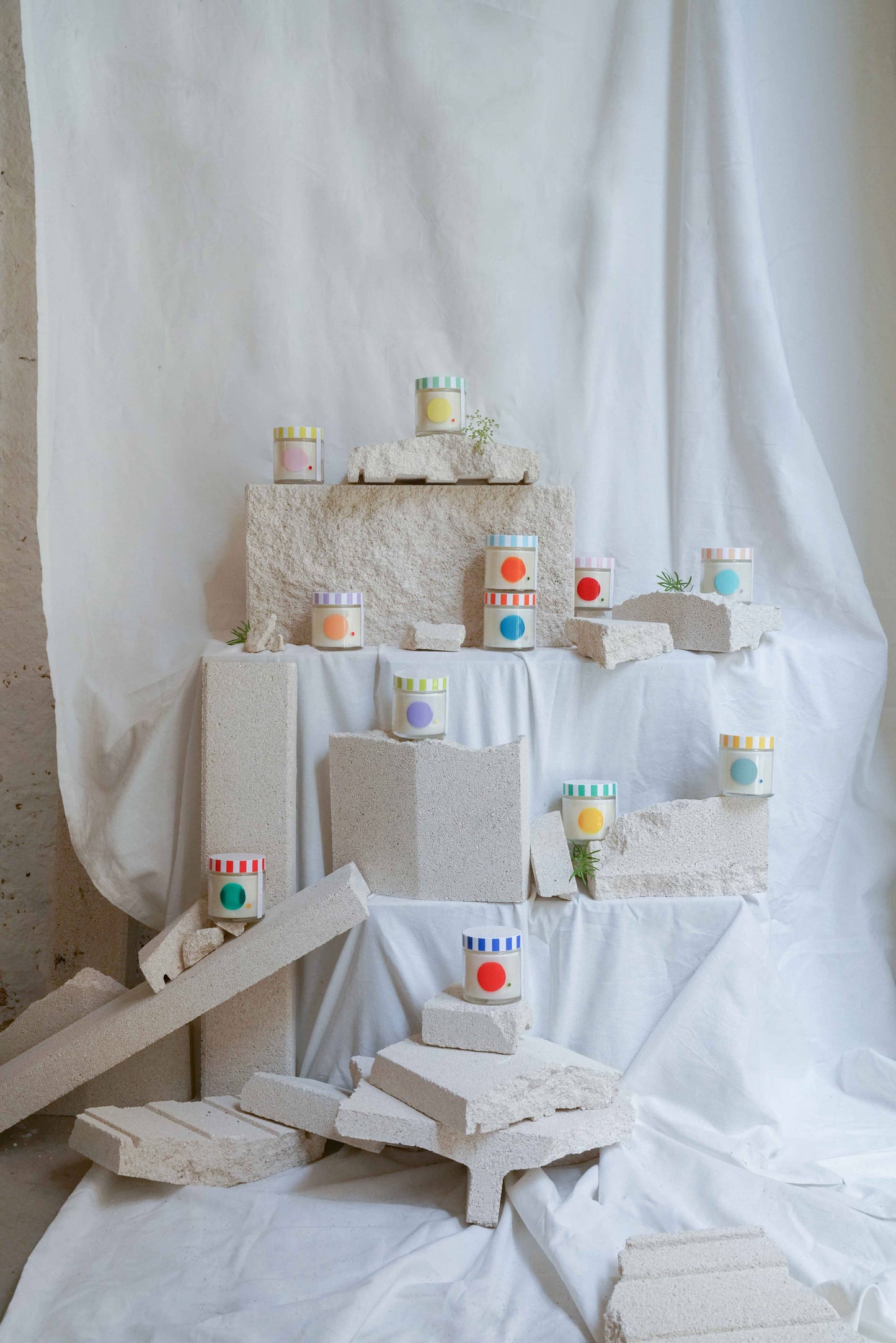 to:from - VANILLA AND ORANGE CANDLE