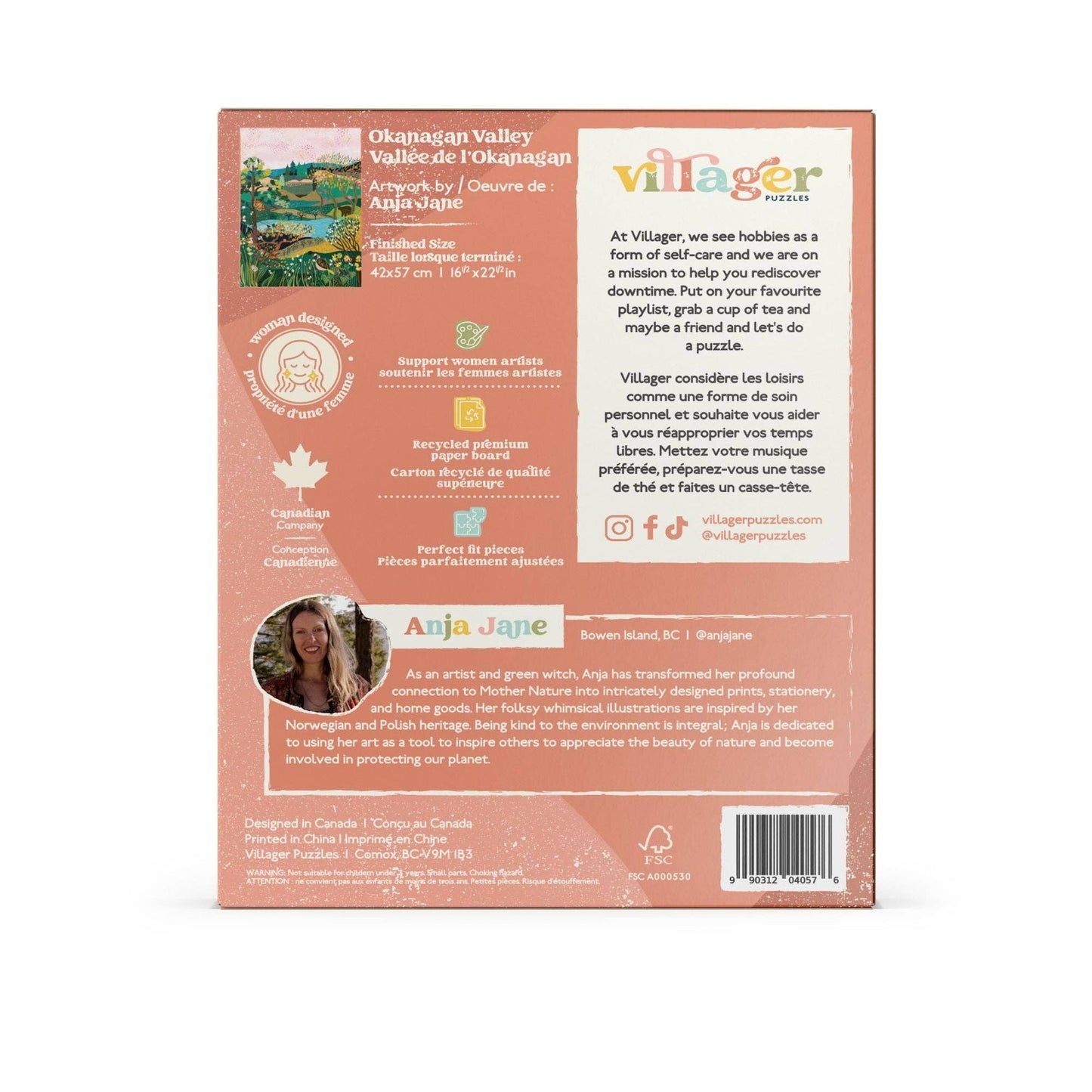 Okanagan Valley l 500-Piece Puzzle | Designed in Canada