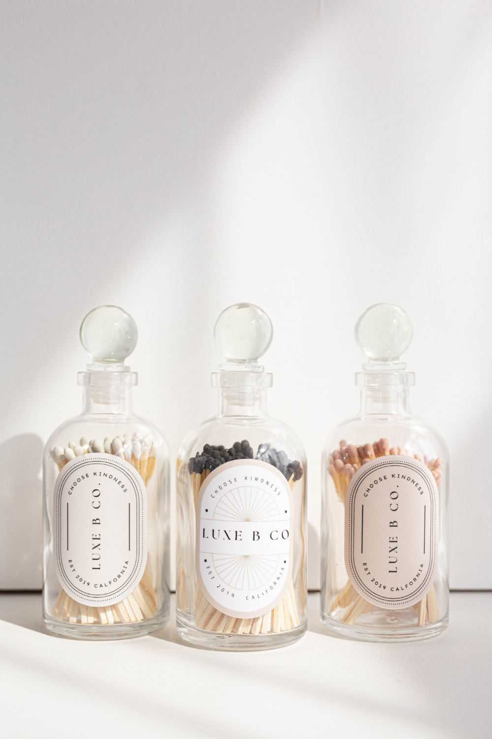 Match Bottles Black by Luxe B Co.