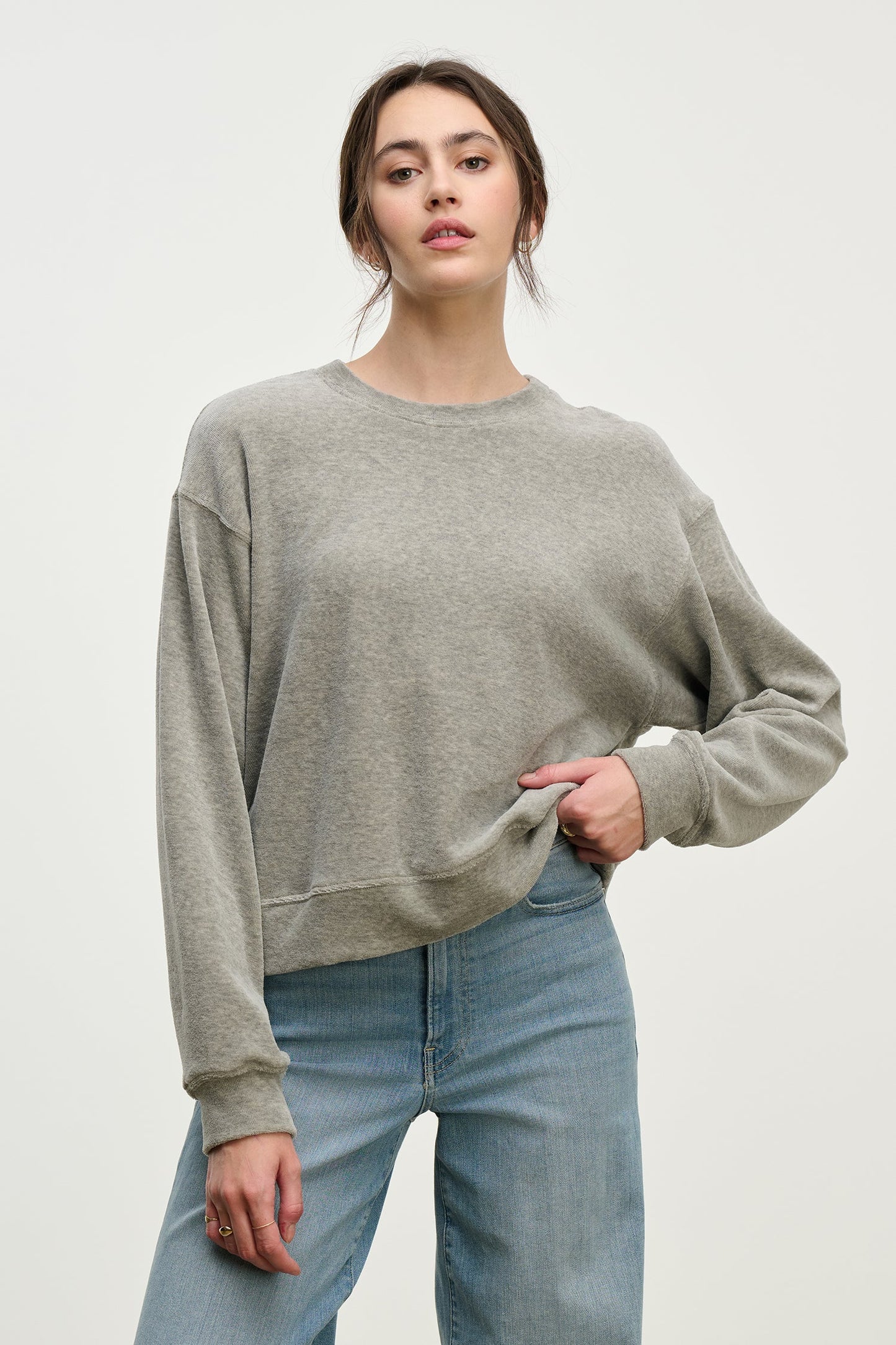 Halima Velour top