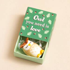 Tiny Matchbox Ceramic Tokens: Angel