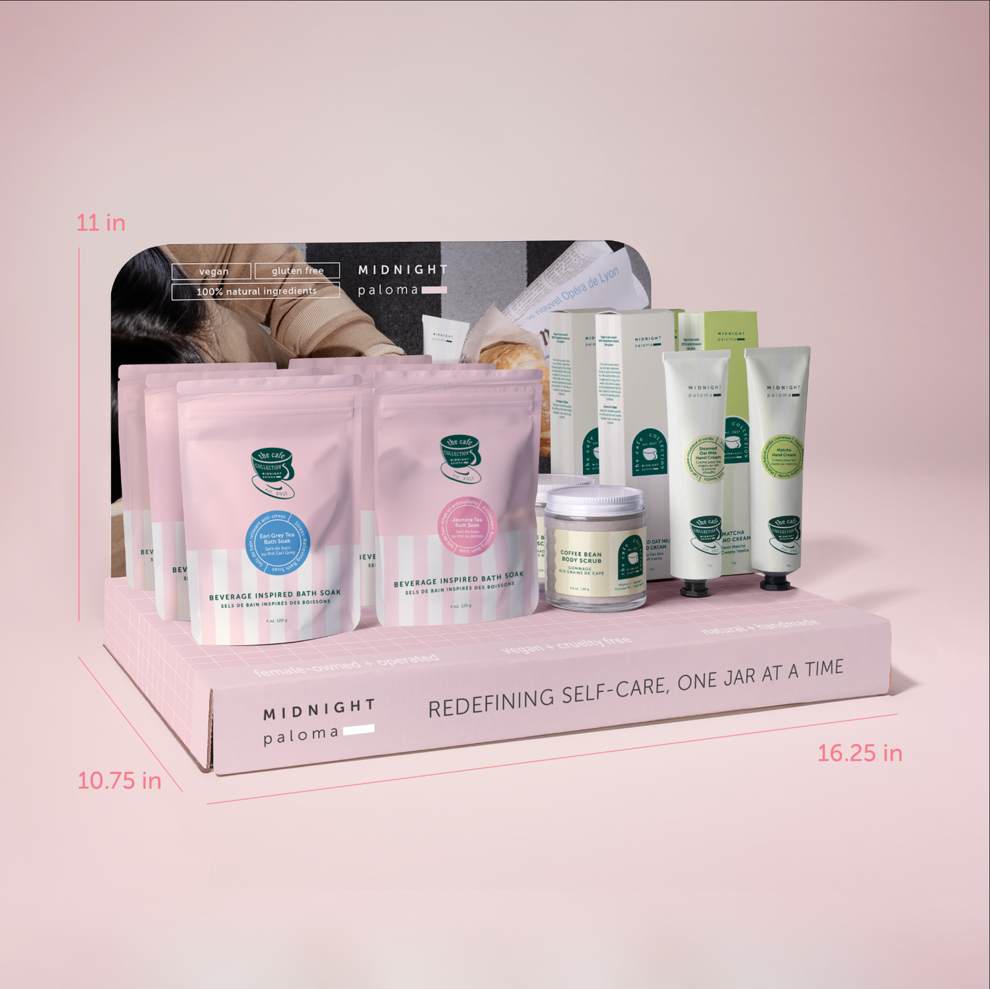 Bundle: Cafe Collection + Branded Display Unit