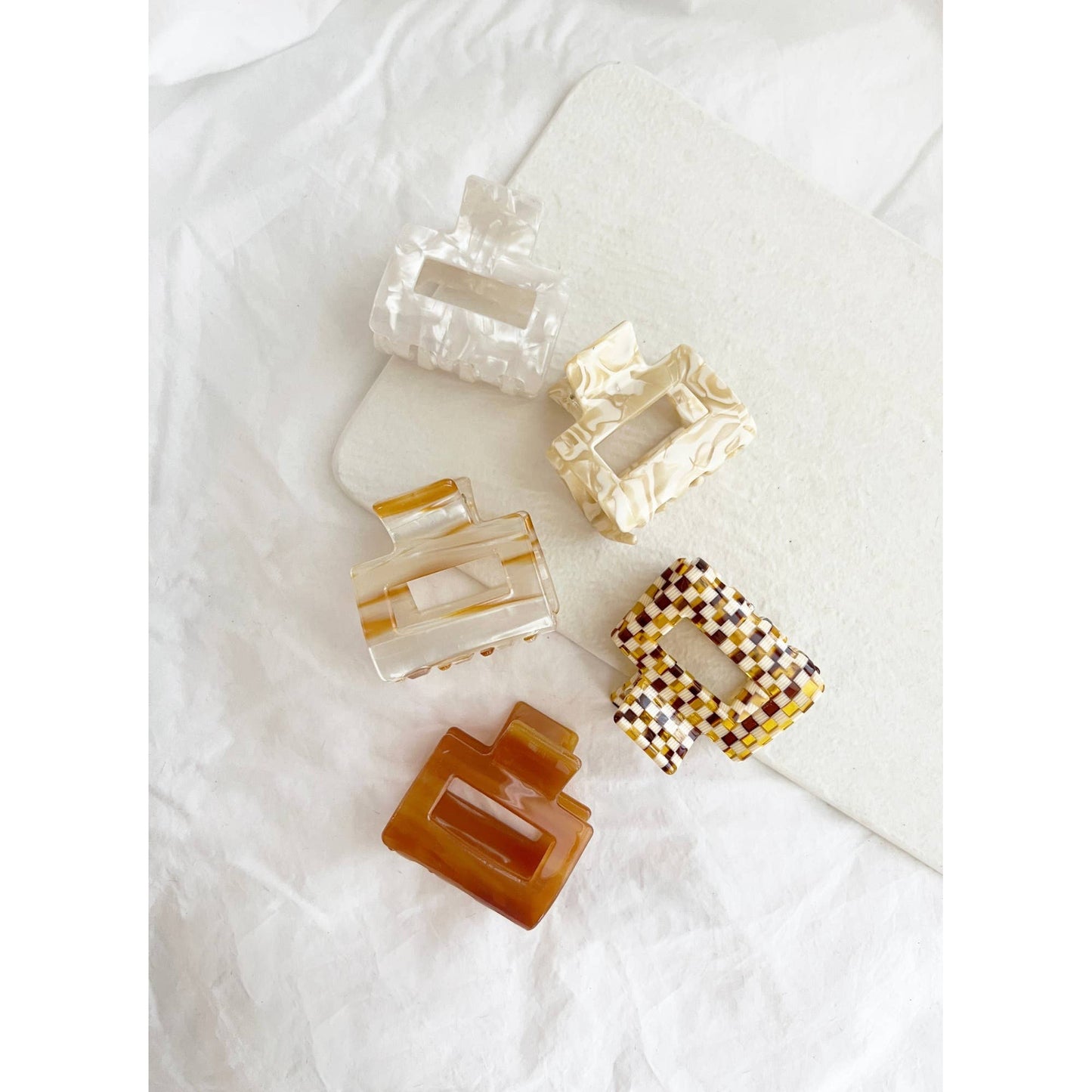 2-Inch Acetate Tortoise Hair Clips