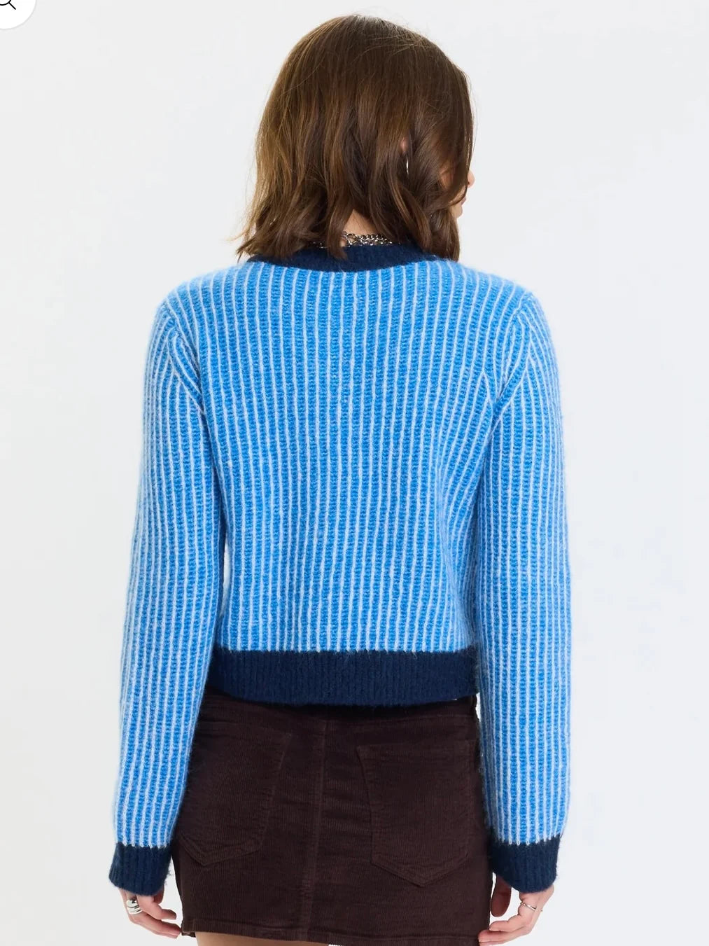 Muse - Fitted Cardigan in Marin