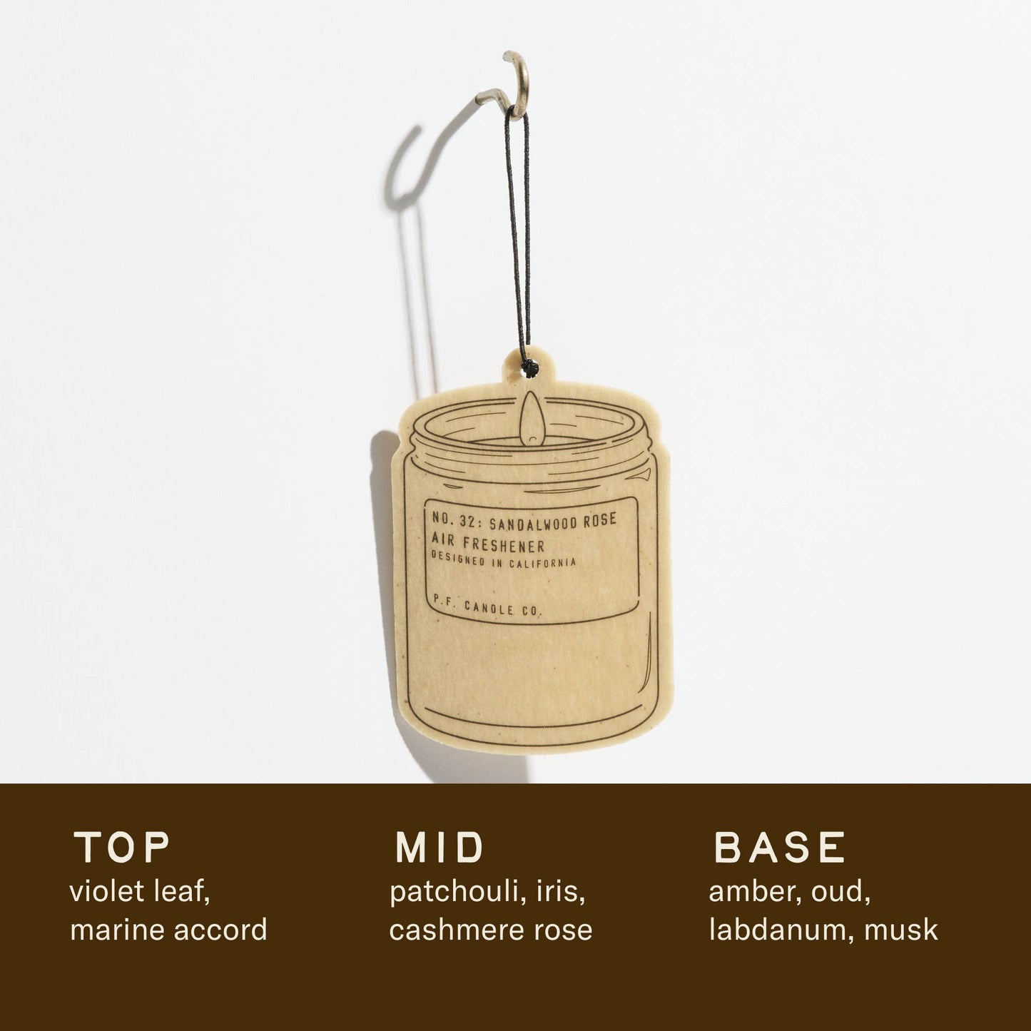 P.F. Candle Co Air Freshener - Sandalwood Rose – Air Freshener