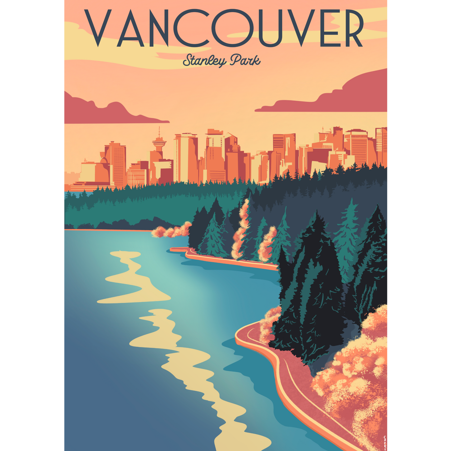 Vancouver | 1000-Piece Puzzle for Adults | Designed in Canada