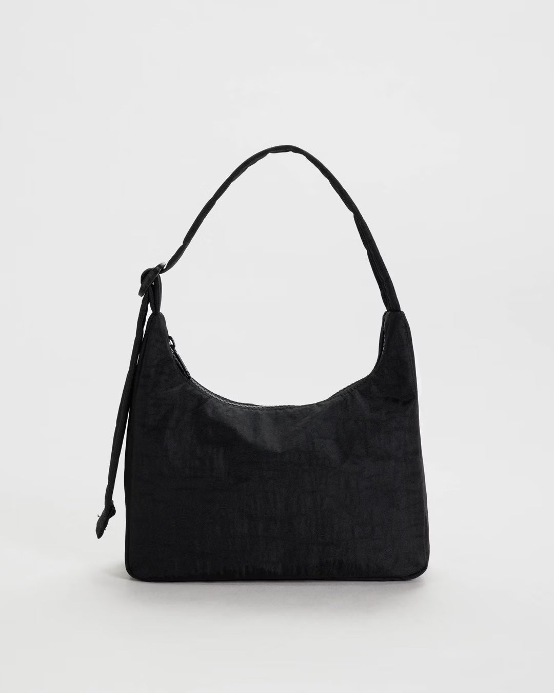 Nylon Shoulder Bag - Mini - Black