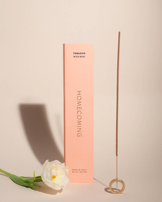 Homecoming - Tobacco Wild Rose Incense