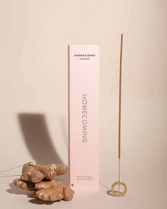Homecoming - Ginger Flower Saffron Incense