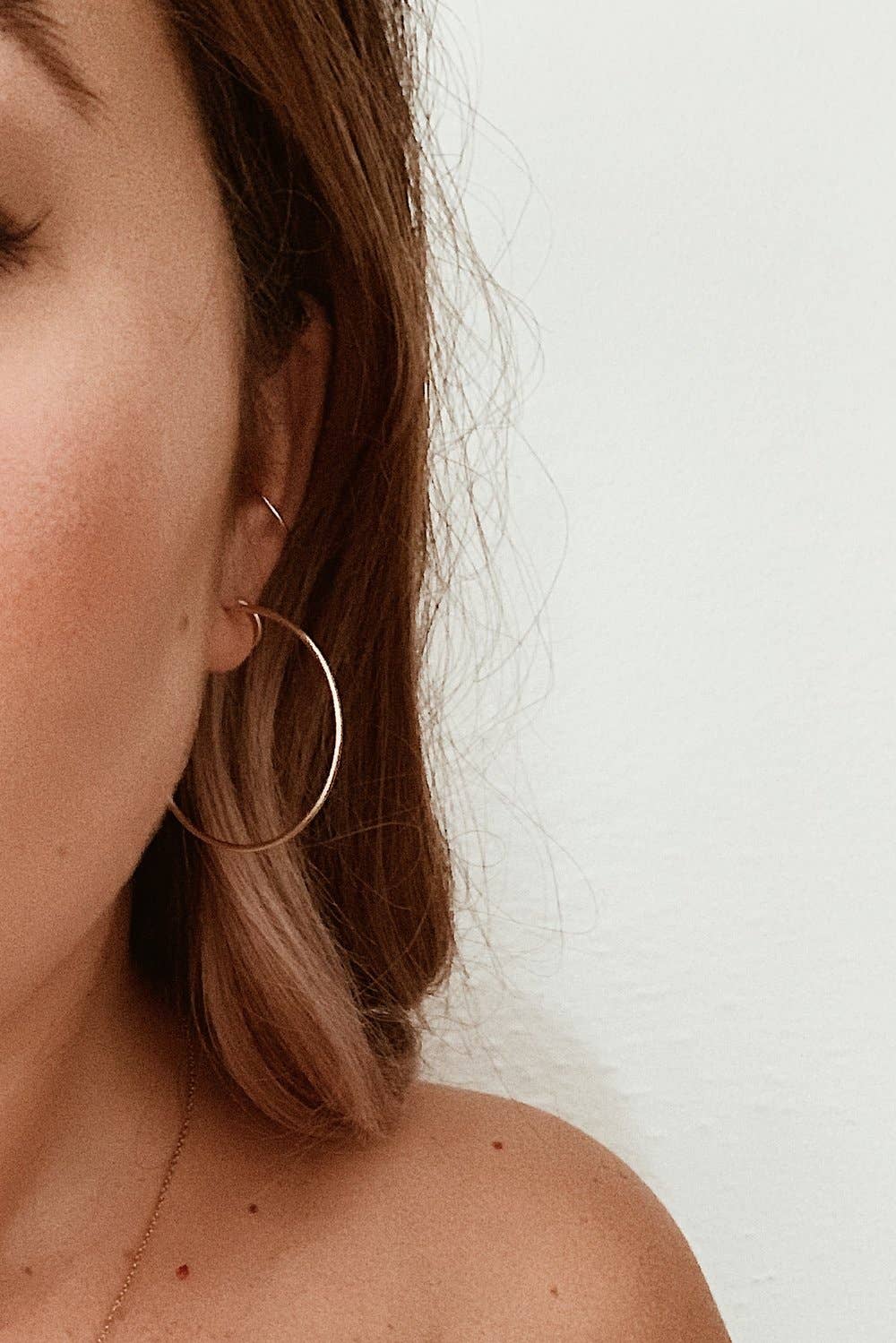 Earrings - Seaside Hoops | 45mm