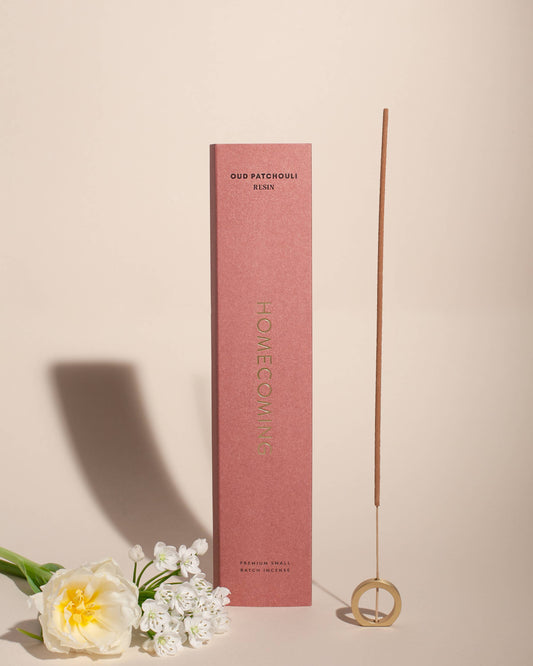 Homecoming - Oud Patchouli Resin Incense
