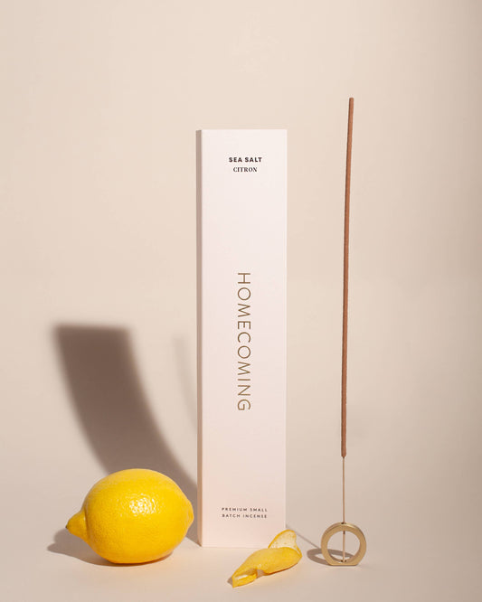 Homecoming - Sea Salt Citron Incense