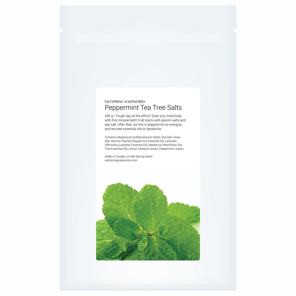 Bath Salts - Peppermint Tea Tree