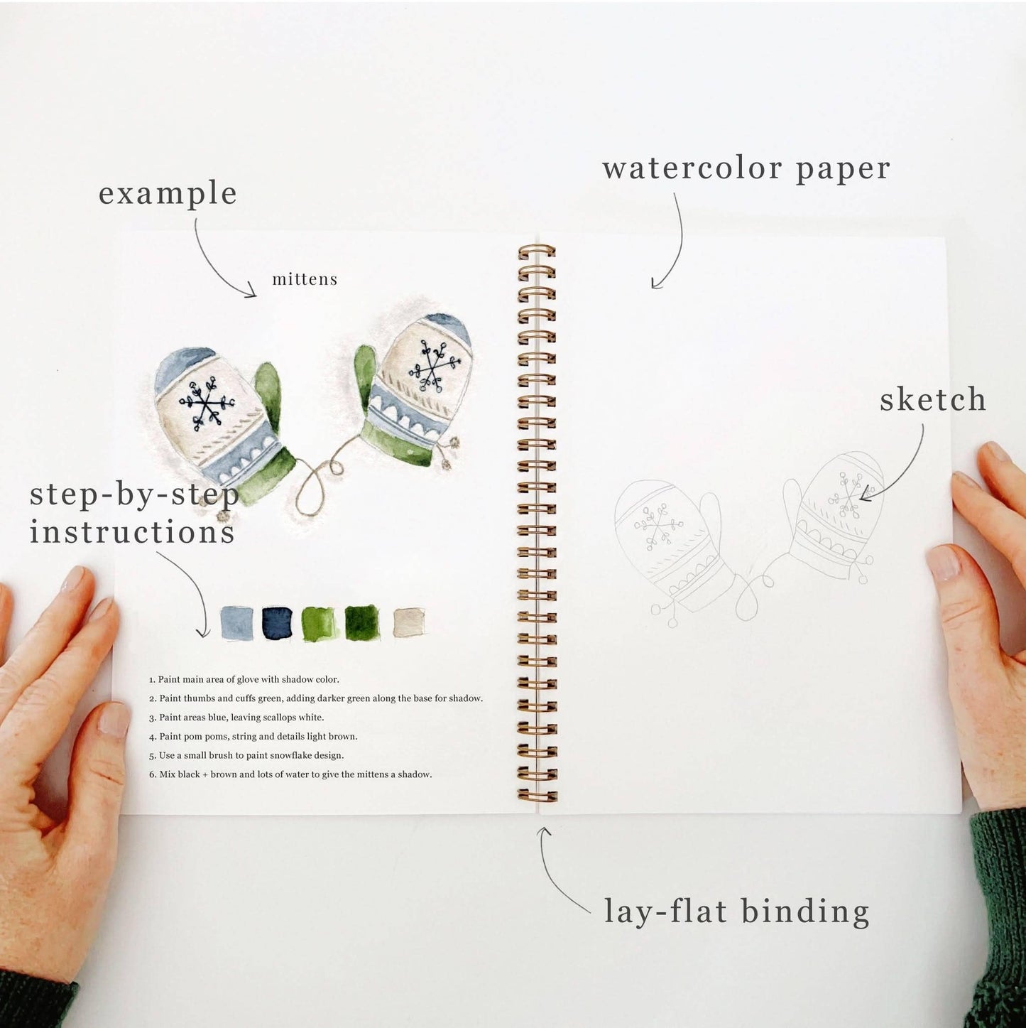 Watercolor Workbook - Winter