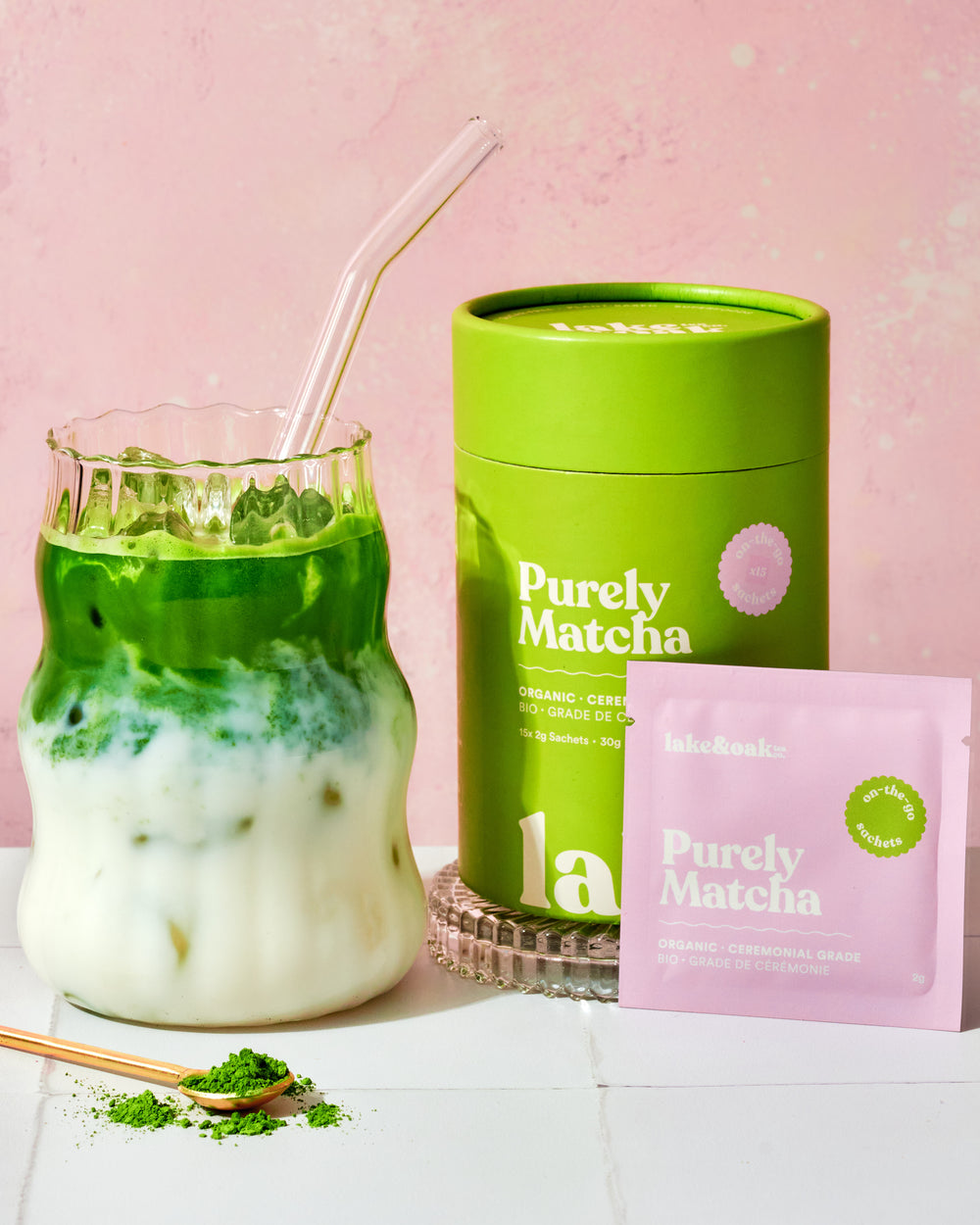 Purely Matcha On The Go