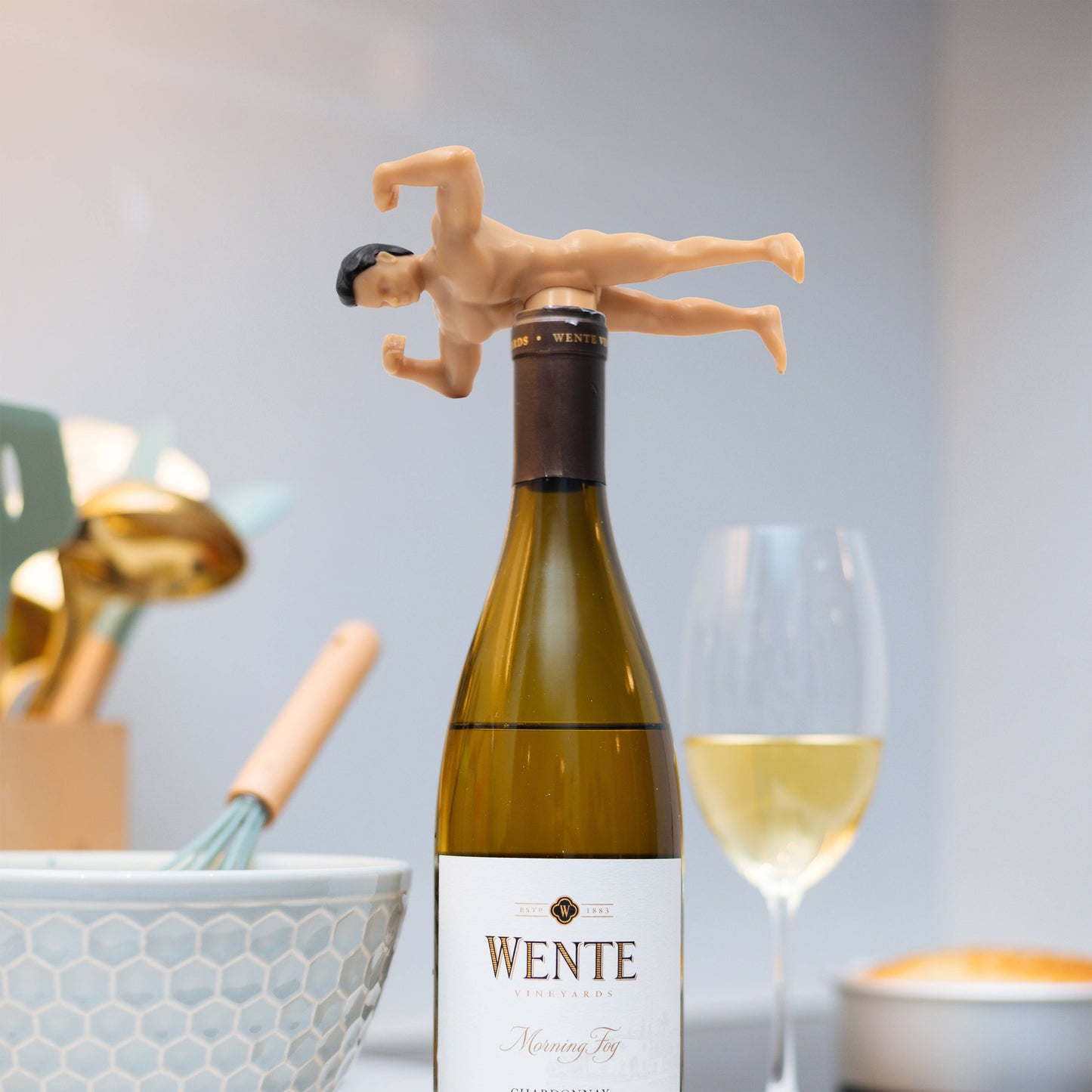 Party Cheeky Wine Stopper