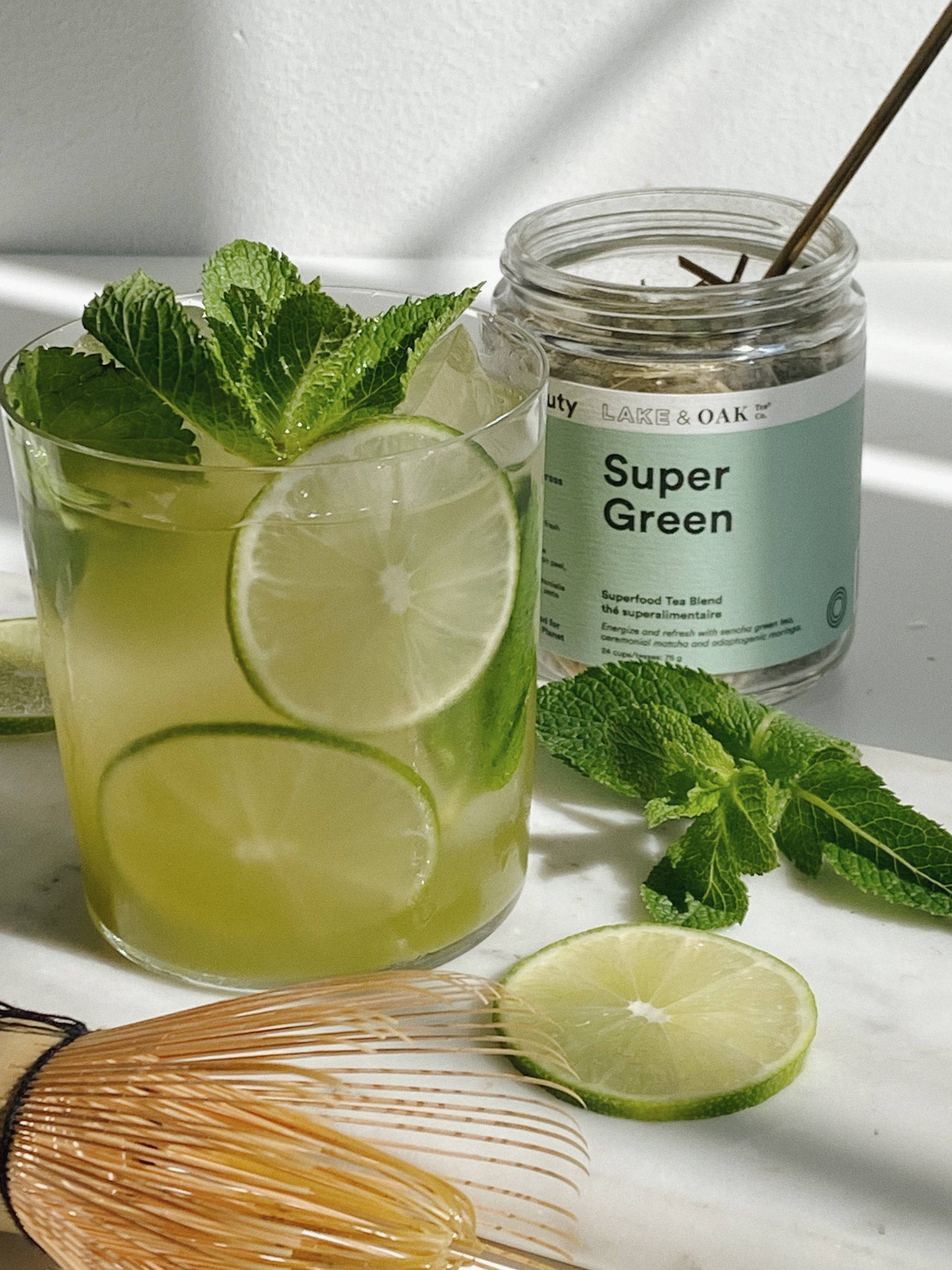 Super Green - Superfood Tea: Pyramid Tea Bags