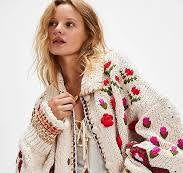 Free People Rosebud Cardi