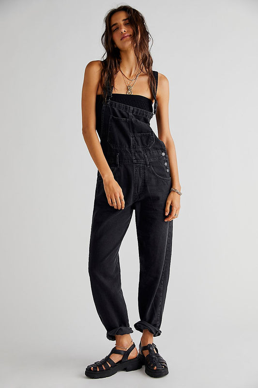FP Ziggy Denim Overalls | Black