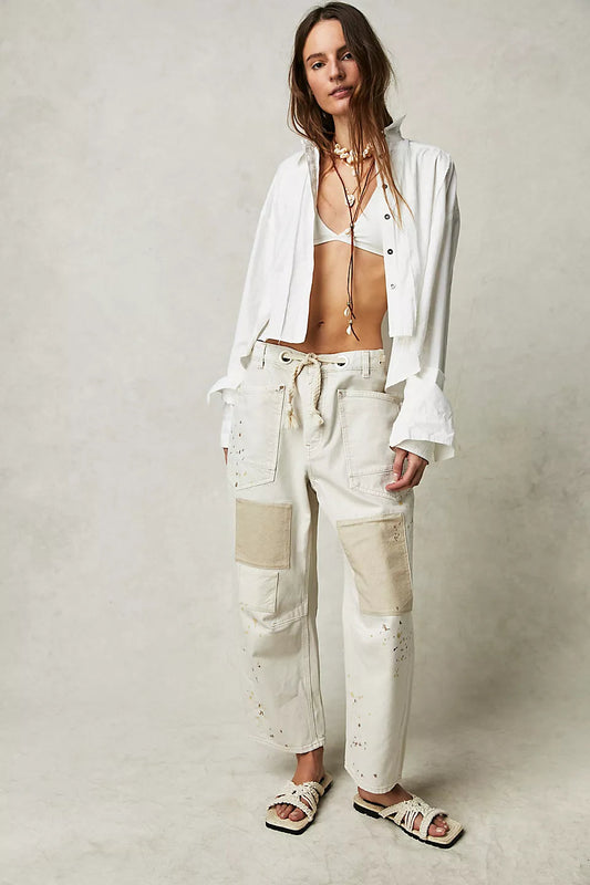 Moxie Jean - White