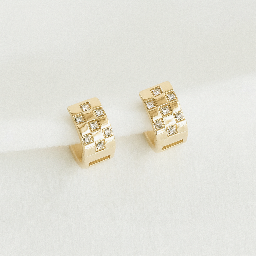 Earrings - Olivia Hoops
