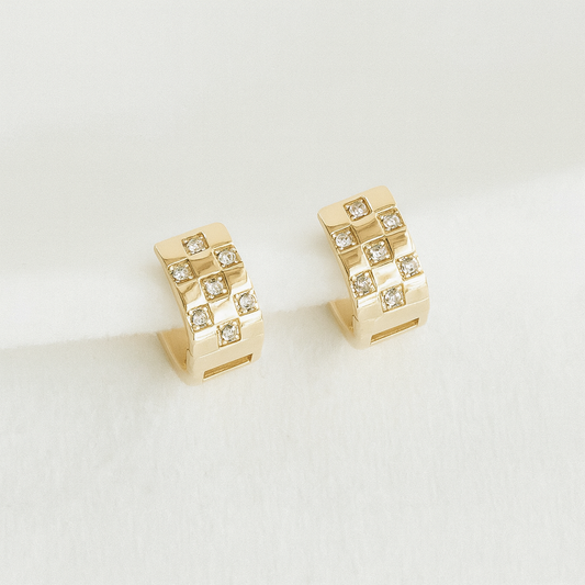 Earrings - Olivia Hoops