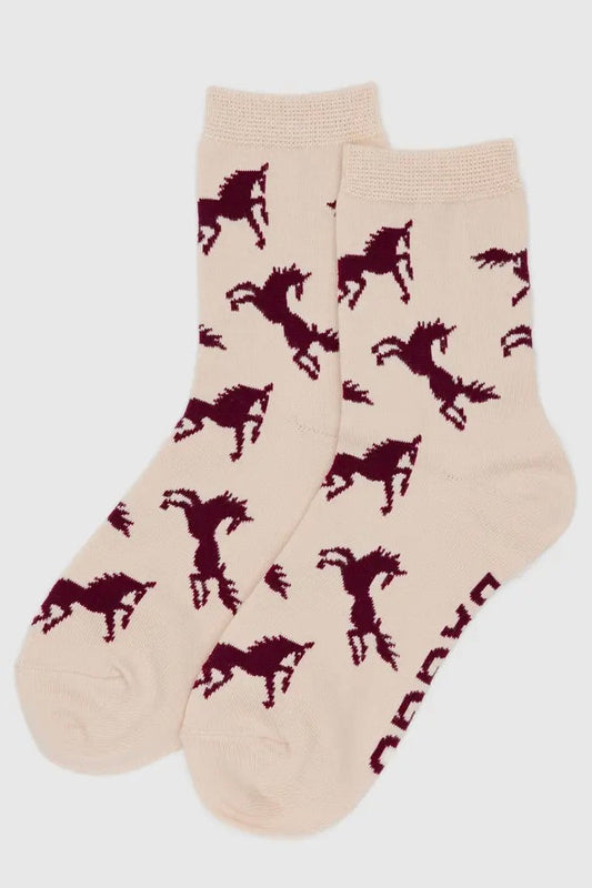 Crew Sock / Horses