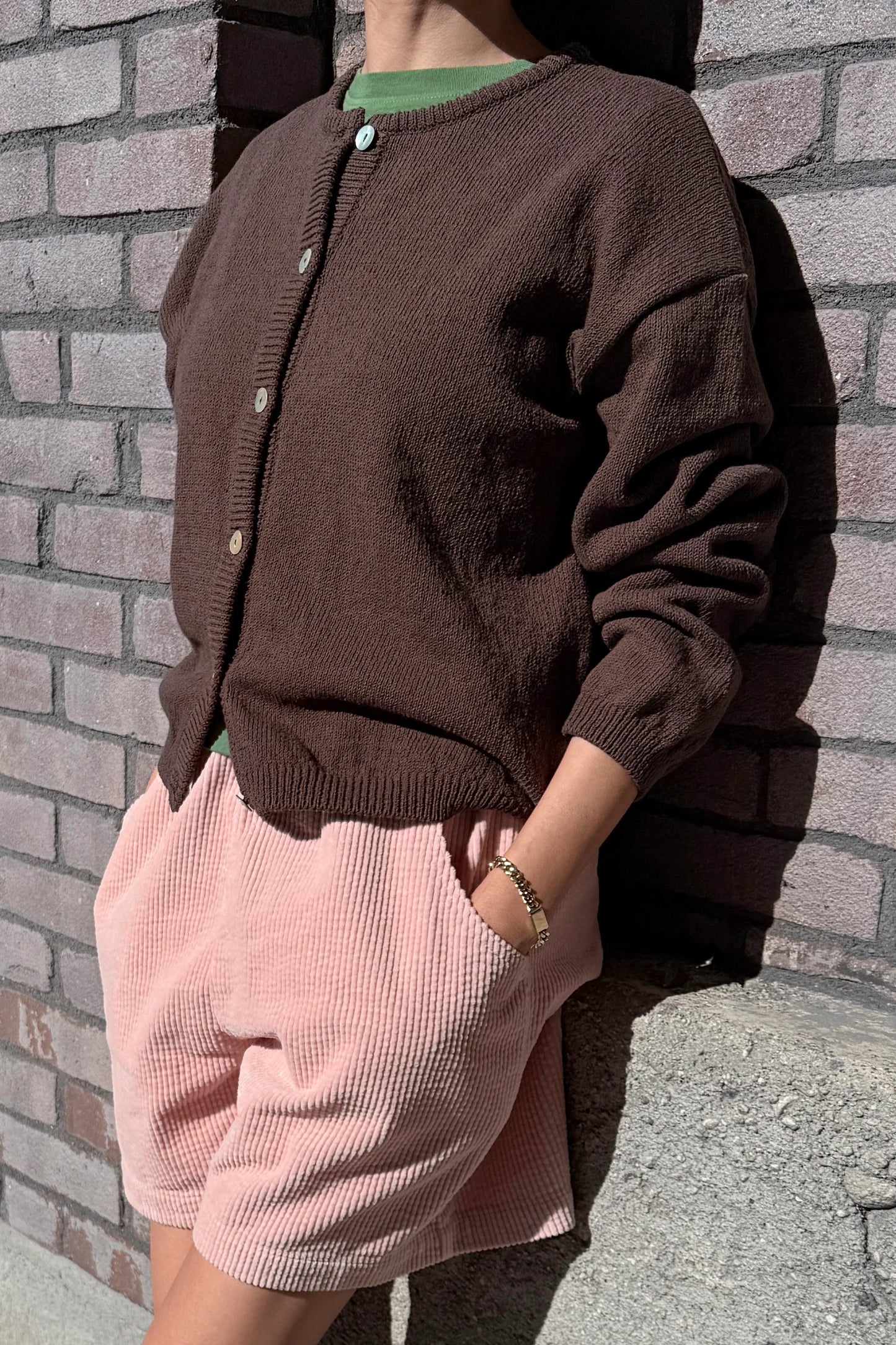 LeBon Leila cotton cardigan