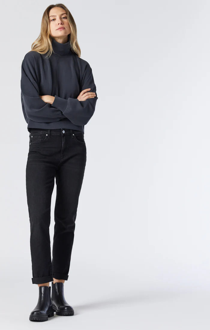 Mavi Kathleen | Black feather blue