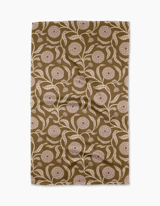 Tea Towel - Falling Flowers