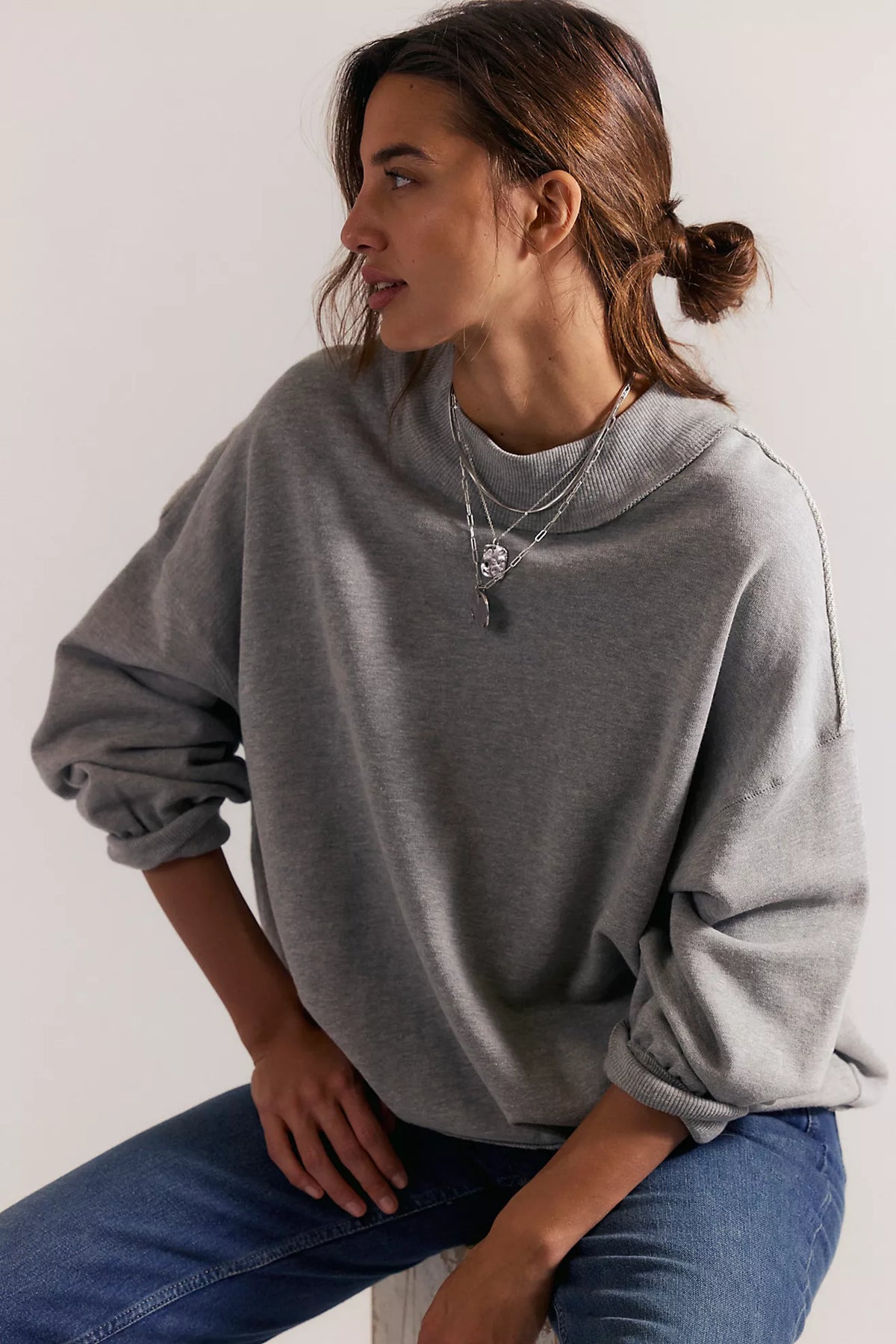 Free People Fleece Pullover