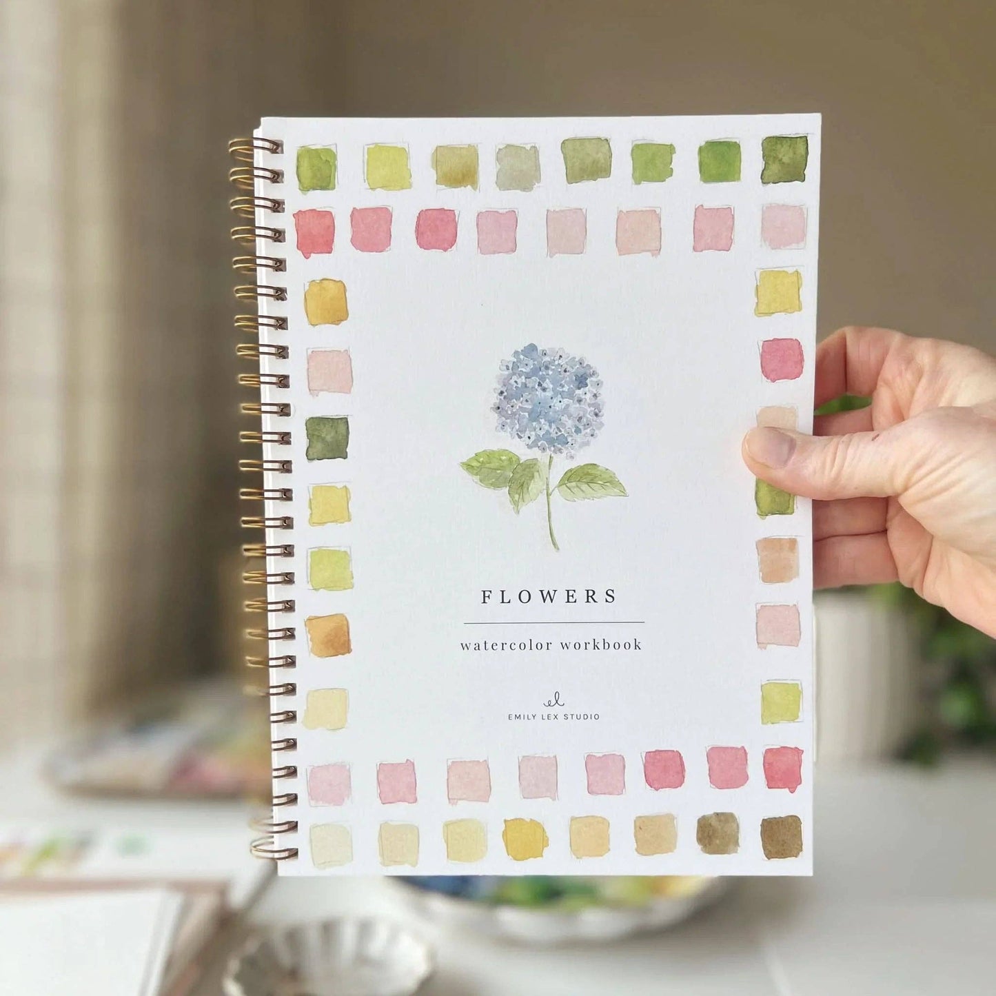 Watercolor Workbook - Flowers