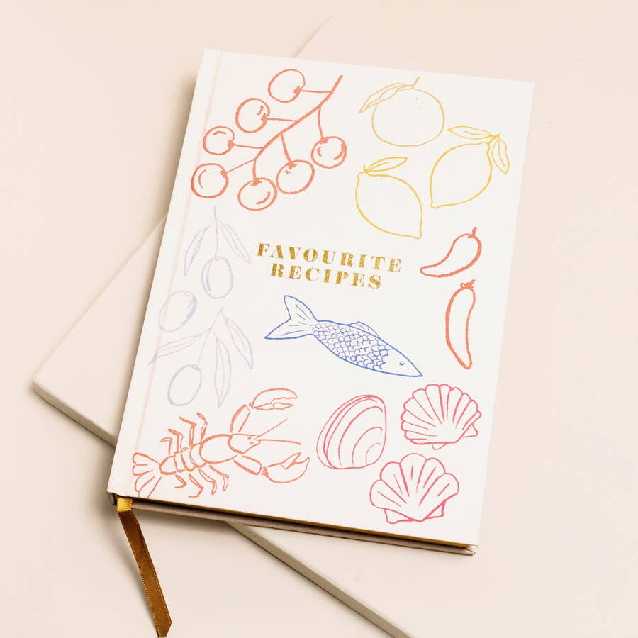 Favourite Recipes Cookbook Journal