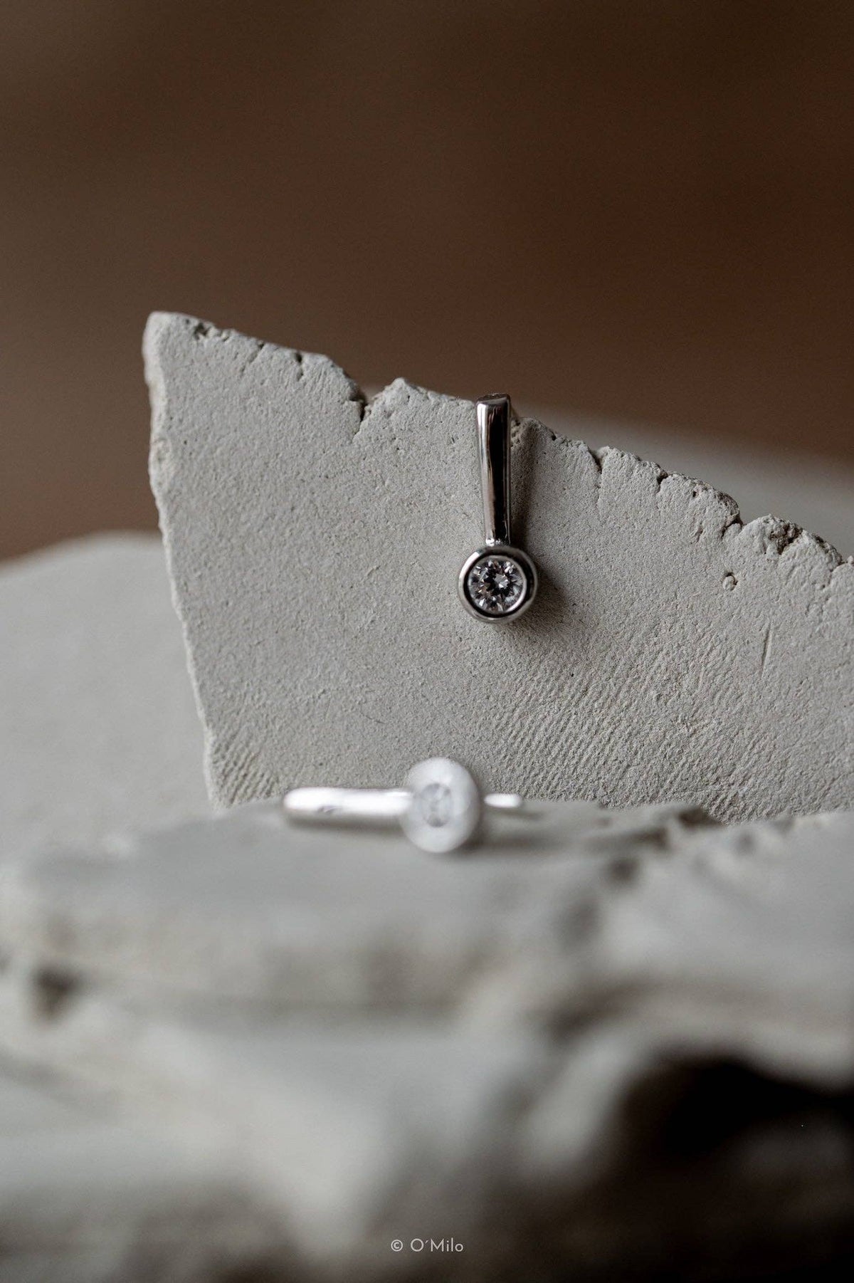 Delicate Graceful Drops - Silver
