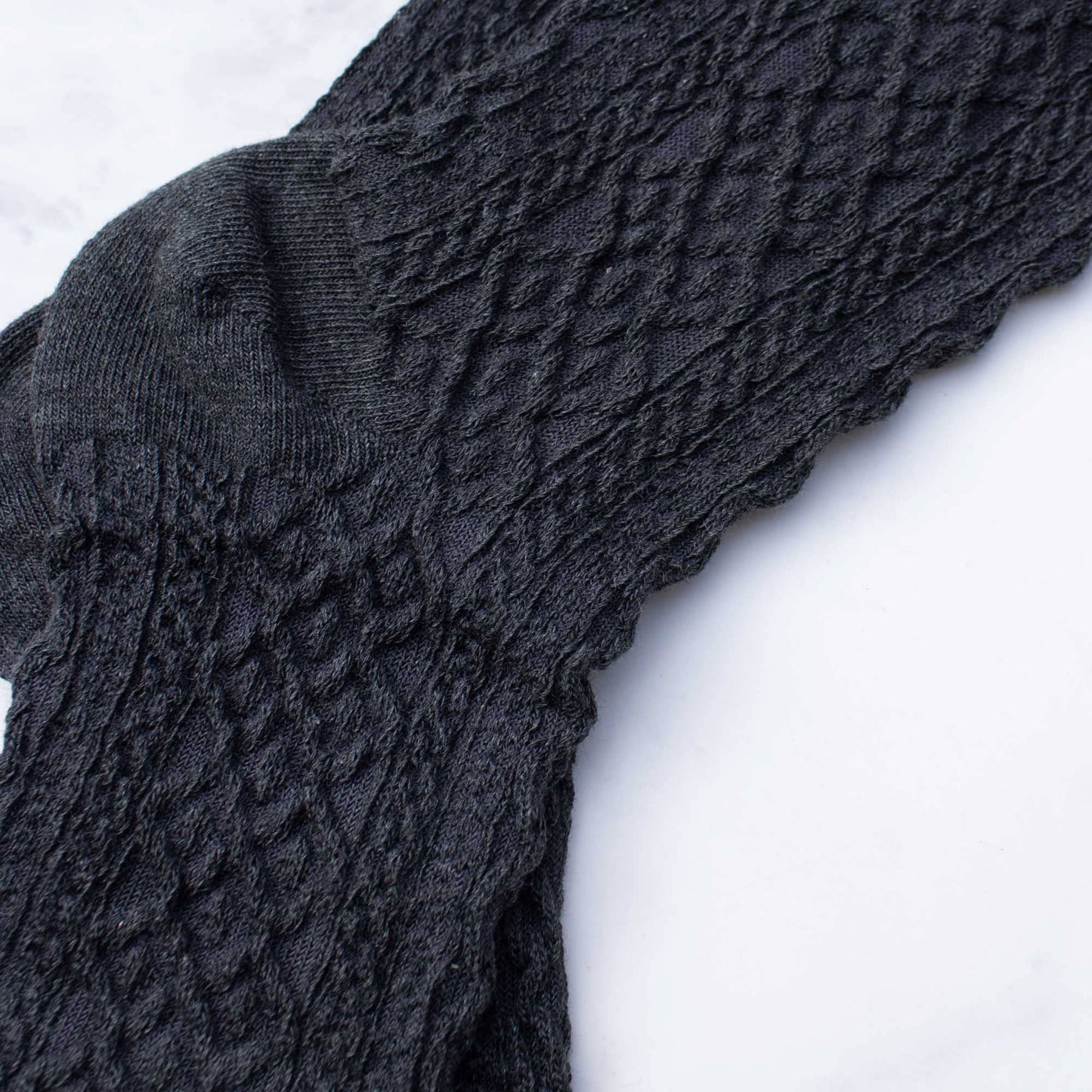 Women's Honeycomb Casual Socks: Oatmeal